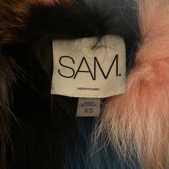 SAM 2 in 1 Multicolor Fur-Lined Hooded Jacket - Picture 2 of 8